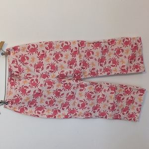 🌙 Anthro Caslon Crabby Crab Capris